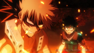 My Hero Academia: Heroes Rising [Katsuki Bakugo (left) and Izuku Midoriya [Deku] (Right)]
